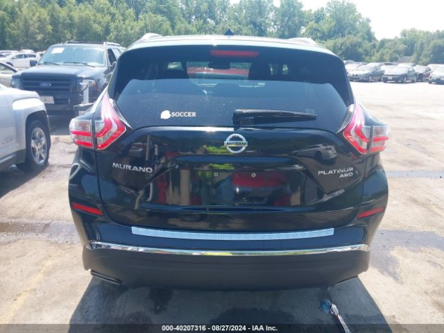 5N1AZ2MH4FN234168 Nissan Murano Platinum