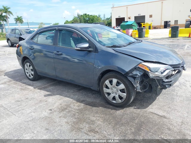 Toyota COROLLA LE 2015 2T1BURHE6FC390506 Image 1