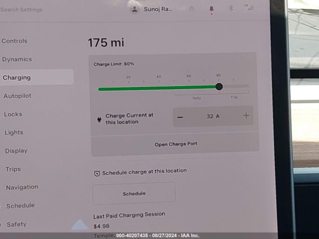 5YJ3E1EA0LF792257 Tesla MODEL 3