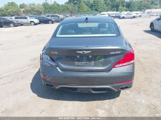 KMTG74LE6LU056872 Genesis G70 3.3t Awd