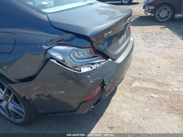 KMTG74LE6LU056872 Genesis G70 3.3t Awd