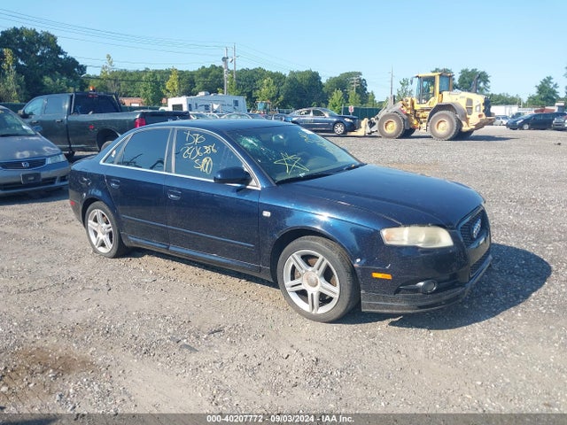 2008 AUDI A4 WAUAF78E58A031548
