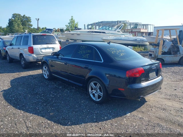 2008 AUDI A4 WAUAF78E58A031548 Photo 2
