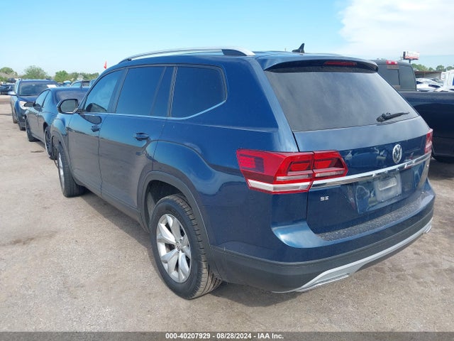 1V2DR2CA2JC522053 Volkswagen Atlas 3.6l V6 Se/3.6l V6 Se W/technology
