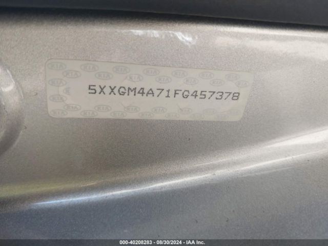 5XXGM4A71FG457378 KIA Optima Lx