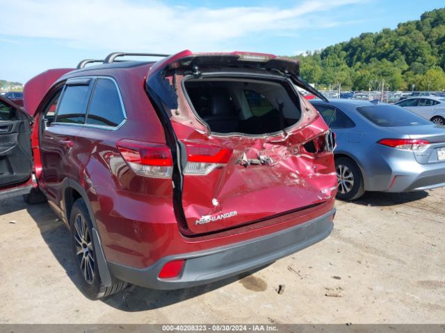 5TDJZRFH9HS432798 Toyota Highlander Se