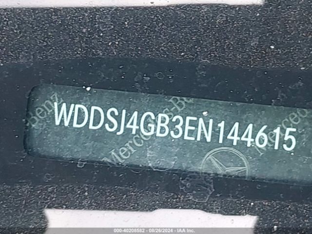 WDDSJ4GB3EN144615 Mercedes-Benz CLA 250 4MATIC