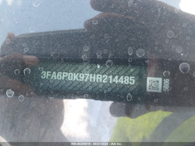 2017 FORD FUSION 3FA6P0K97HR214485 Photo 8