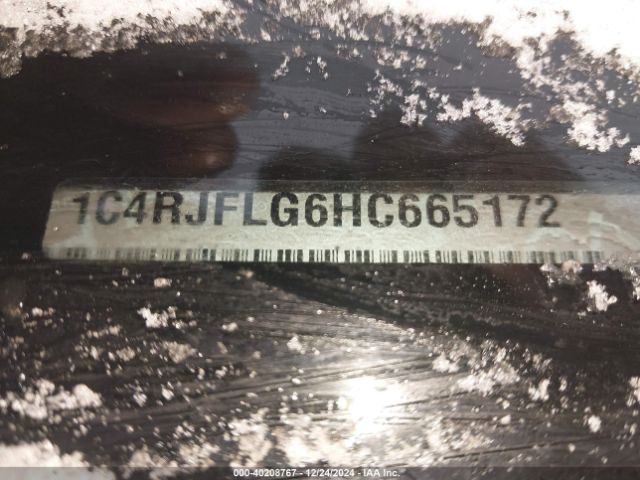 1C4RJFLG6HC665172 Jeep Grand Cherokee Trailhawk 4x4