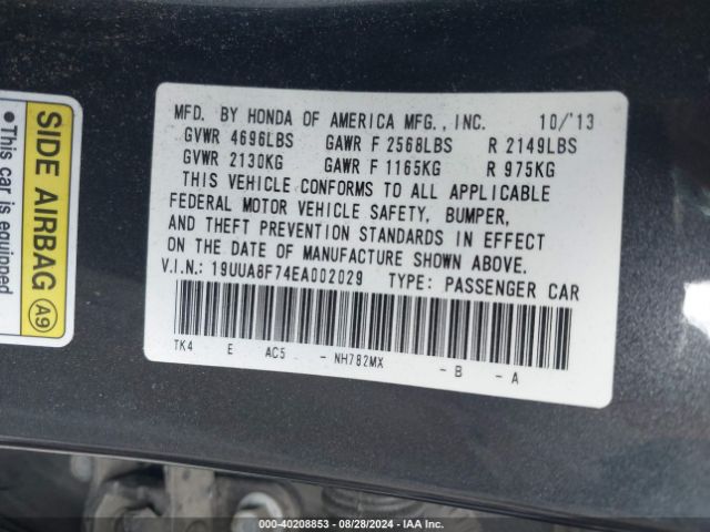 19UUA8F74EA002029 Acura Tl 3.5