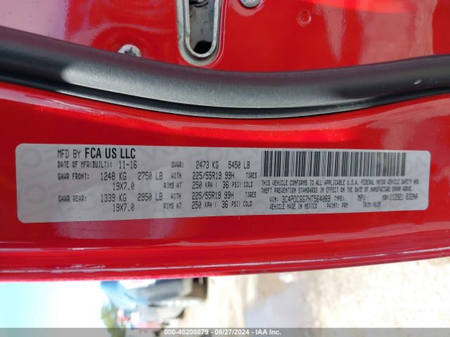 3C4PDCGG7HT564069 Dodge Journey Crossroad Plus
