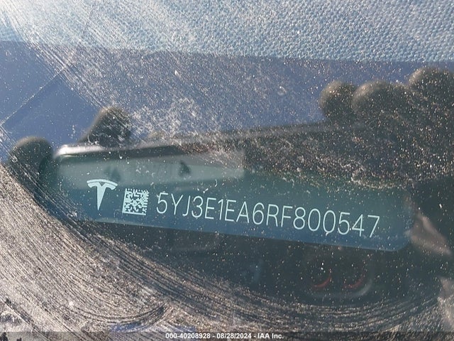 2024 TESLA MODEL 3 5YJ3E1EA6RF800547 Photo 8
