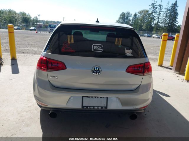 3VW5T7AUXFM006592 Volkswagen Golf Gti 2.0t S 4-door