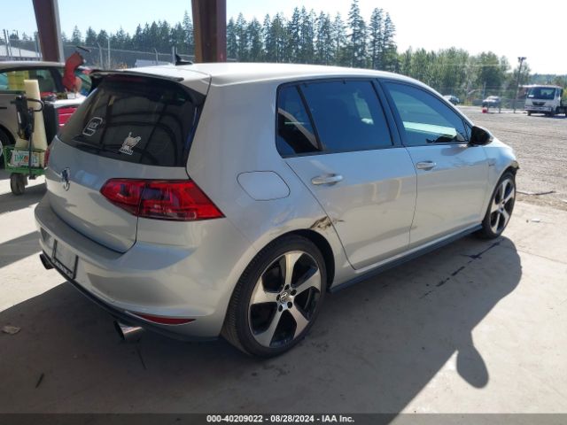 3VW5T7AUXFM006592 Volkswagen Golf Gti 2.0t S 4-door