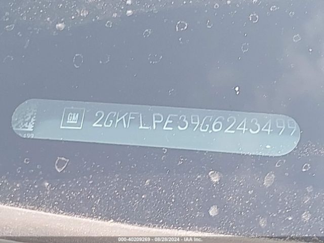 2GKFLPE39G6243499 GMC Terrain Slt