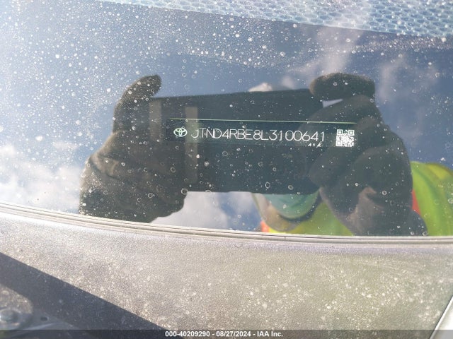 Toyota Corolla Se Nightshade Edition 2020 JTND4RBE8L3100641 Image 9