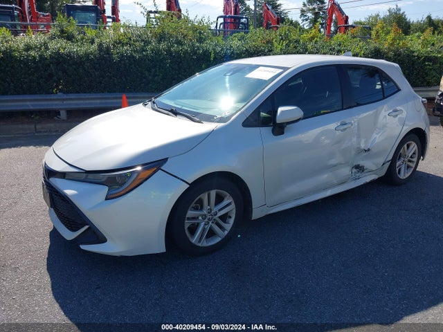 Toyota COROLLA SE 2019 JTNK4RBE1K3019714 Image 2