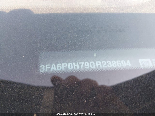 Ford FUSION SE 2016 3FA6P0H79GR238694 Image 9