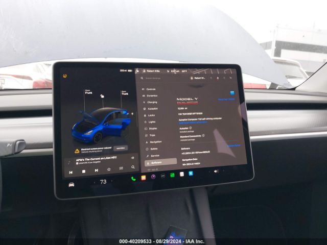 7SAYGDEF4PF761535 Tesla Model Y Awd/performance Dual Motor All-wheel Drive