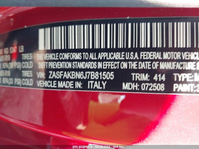 ZASFAKBN6J7B81505 Alfa Romeo STELVIO TI