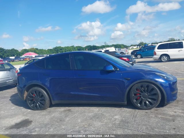 5YJYGDEF0MF124490 Tesla Model Y Performance Dual Motor All-wheel Drive