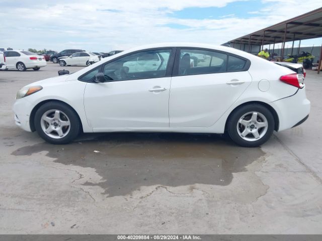 KNAFX4A60F5258110 KIA FORTE LX
