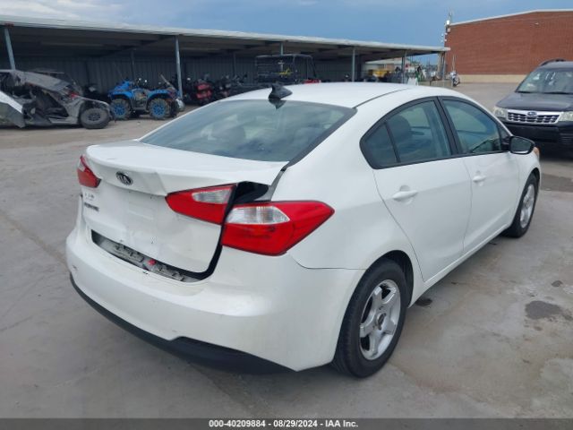 KNAFX4A60F5258110 KIA FORTE LX