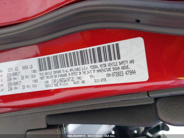 1C4PJLAB2GW107121 Jeep Cherokee Sport