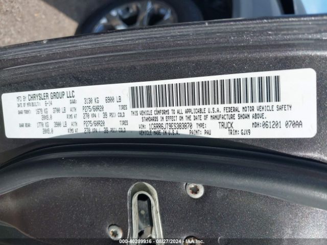 1C6RR6JT9ES383870 RAM 1500 Laramie