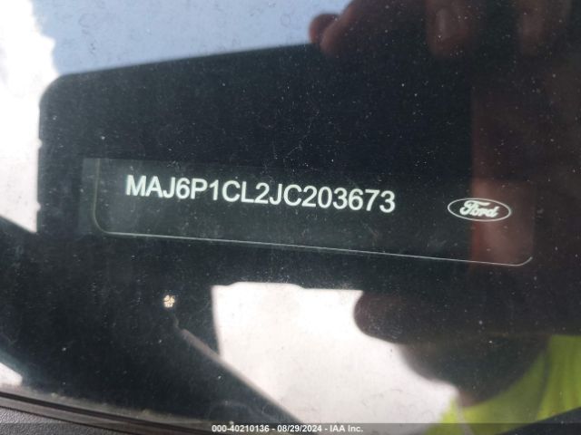 MAJ6P1CL2JC203673 Ford Ecosport Ses