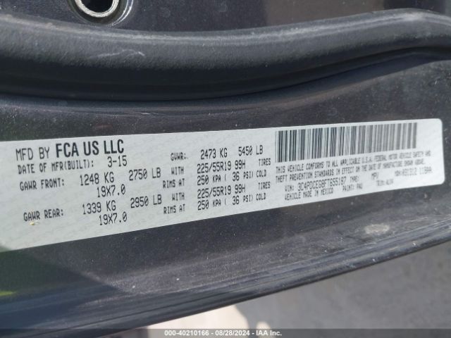 3C4PDCEG8FT655187 Dodge Journey R/t