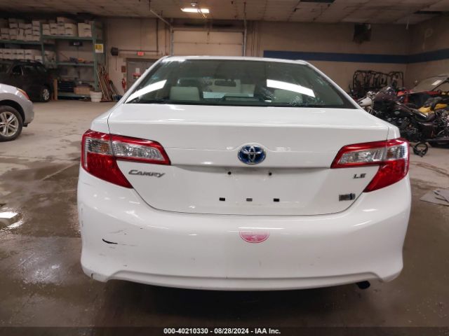 4T1BD1FK1EU107534 Toyota Camry Hybrid Le