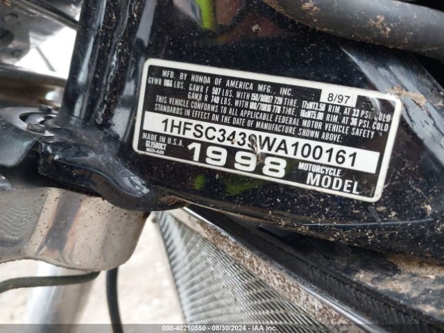 1998 HONDA GL1500 1HFSC3439WA100161 Photo 9