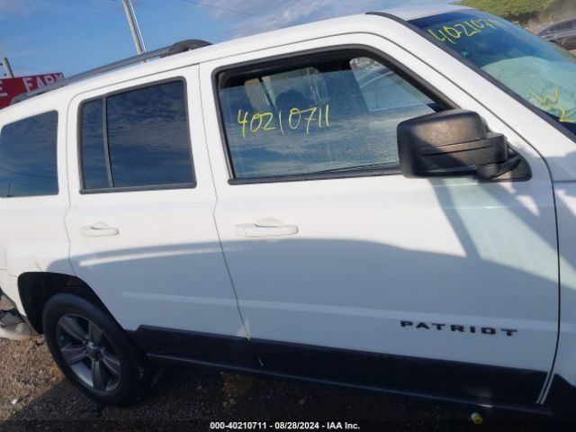 1C4NJRBB6GD619128 Jeep Patriot Sport Se