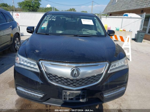 5FRYD4H25GB010196 Acura Mdx Acurawatch Plus Package