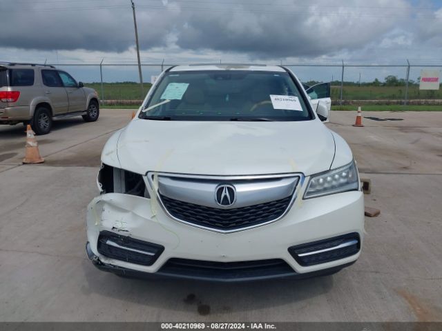 5FRYD4H41FB010261 Acura Mdx Technology Package