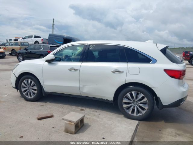 5FRYD4H41FB010261 Acura Mdx Technology Package