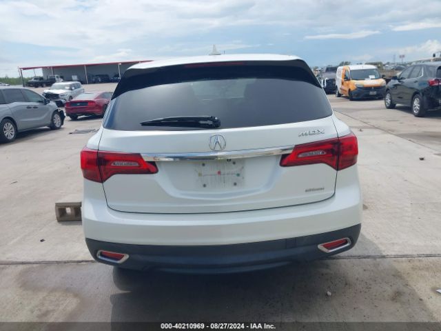 5FRYD4H41FB010261 Acura Mdx Technology Package