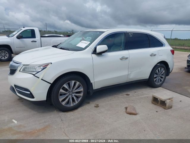 5FRYD4H41FB010261 Acura Mdx Technology Package