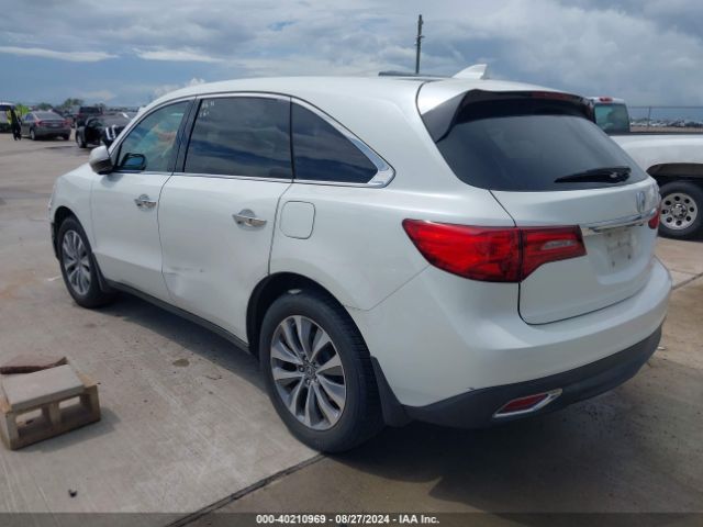 5FRYD4H41FB010261 Acura Mdx Technology Package