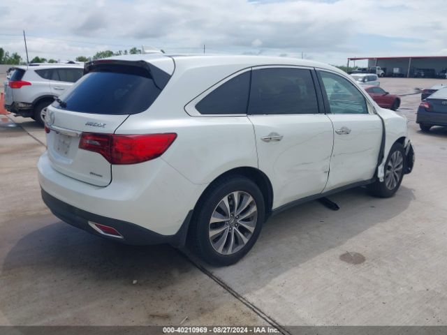 5FRYD4H41FB010261 Acura Mdx Technology Package