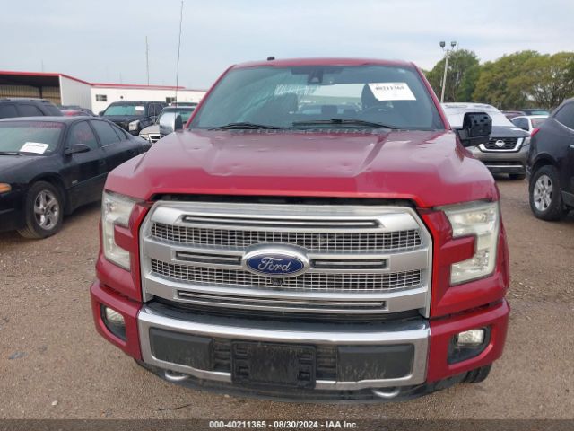 1FTEW1EG7GFB26184 Ford F-150 Platinum