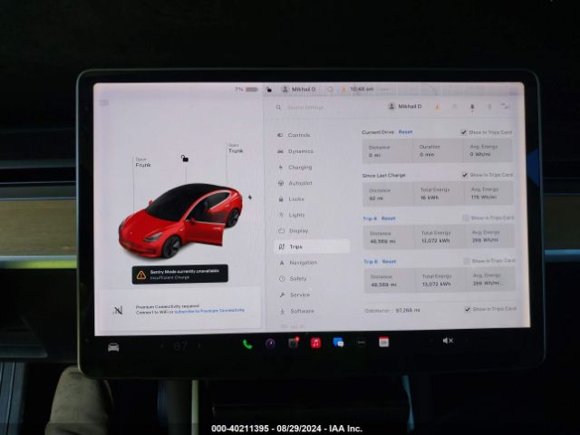 5YJ3E1EAXJF052258 Tesla Model 3 Long Range/mid Range