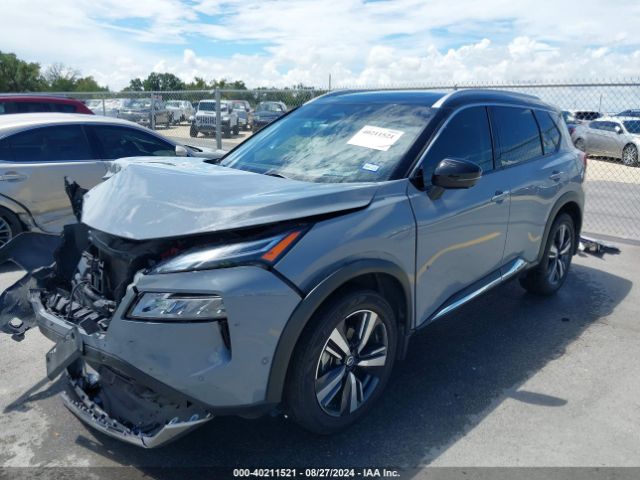 JN8AT3DC8MW105605 Nissan Rogue Platinum Fwd