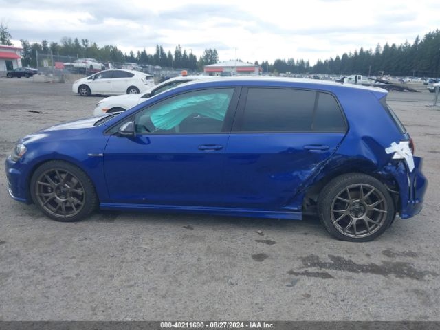 WVWUF7AU8GW189496 Volkswagen Golf R 4-door