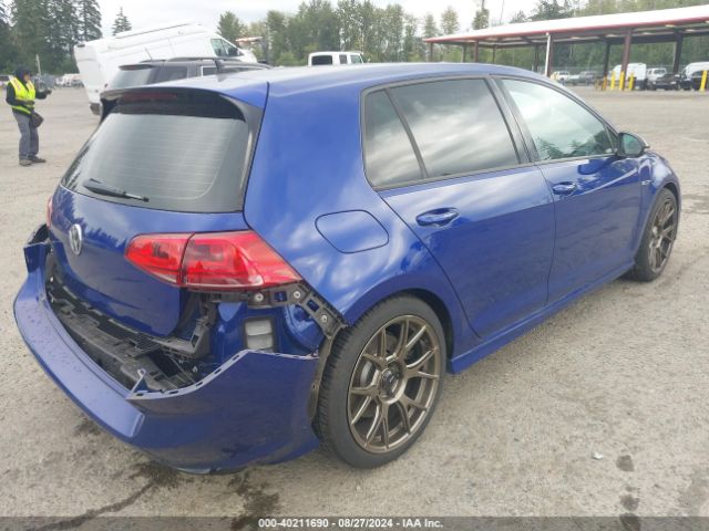 WVWUF7AU8GW189496 Volkswagen Golf R 4-door