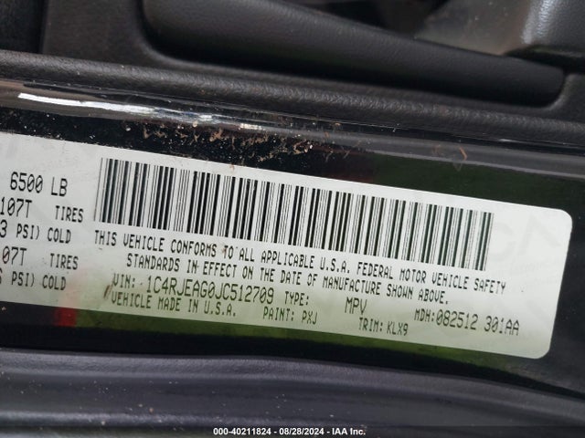 1C4RJEAG0JC512709 Jeep Grand Cherokee Altitude 4x2