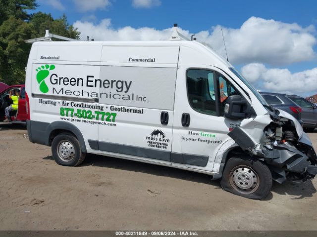 3C6TRVBG7JE115818 RAM Promaster 1500 High Roof 136 Wb