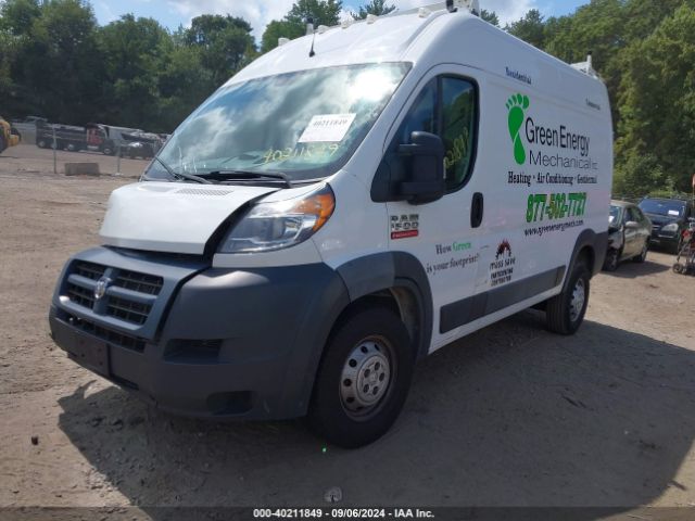 3C6TRVBG7JE115818 RAM Promaster 1500 High Roof 136 Wb