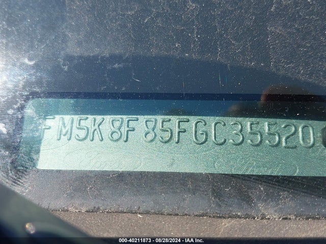 Ford Explorer Limited 2015 1FM5K8F85FGC35520 Image 9